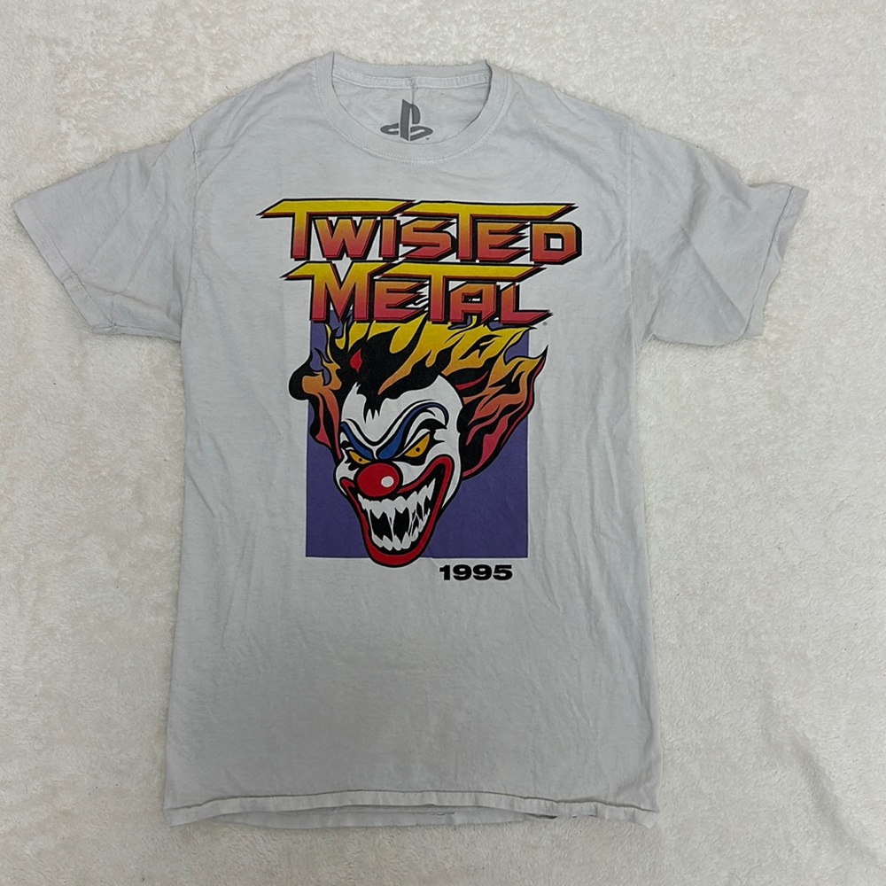 Playstation Twisted Metal w/ Clown teeshirt. 1995. Size Small.